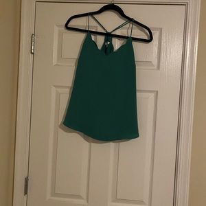 J. Crew Scalloped Tank Top